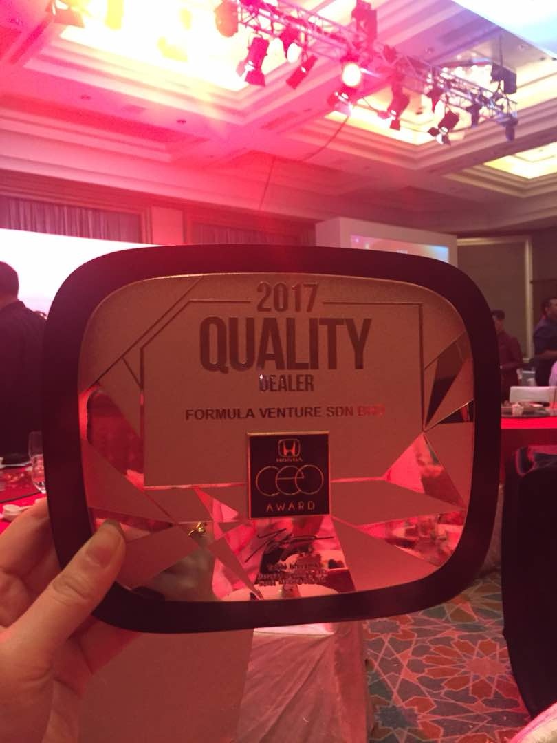 Formula Venture - 2017 Quality Dealer
